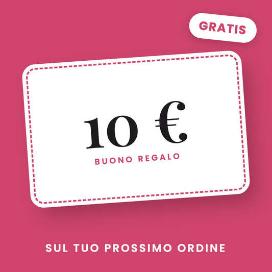 Buono regalo da 10 € in regalo