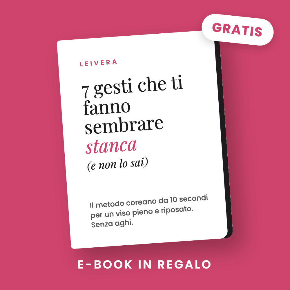 E-book in regalo: 7 gesti che ti fanno sembrare stanca (e non lo sai)